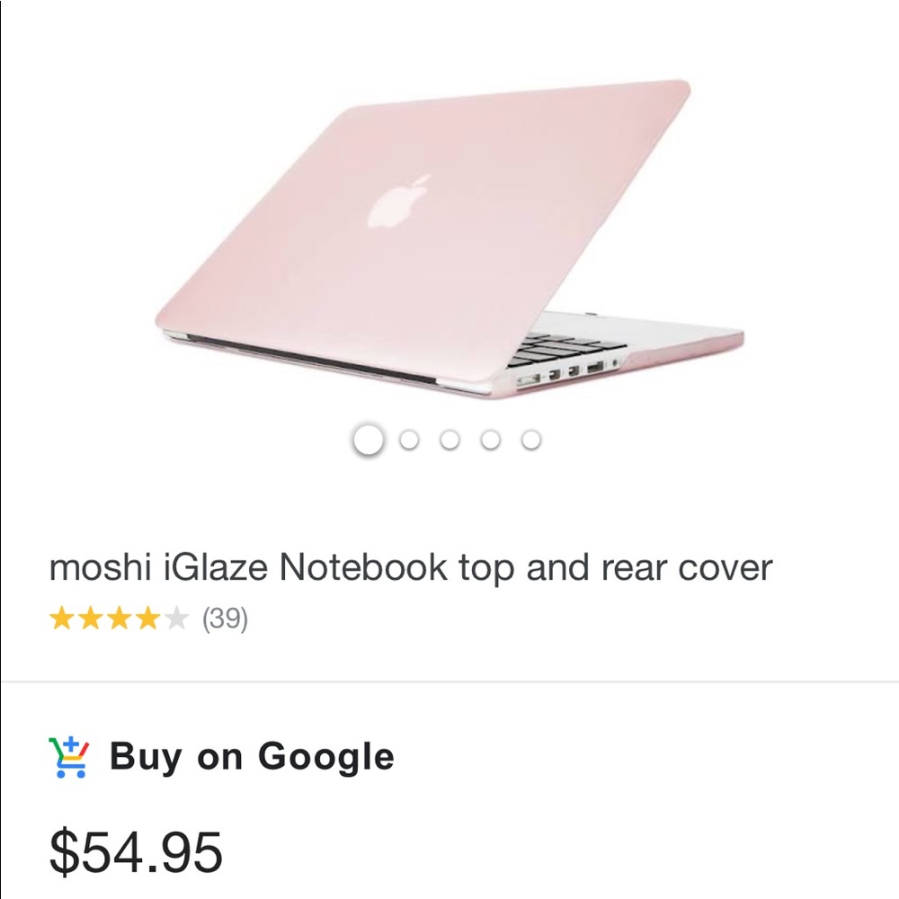 Mac book pro r 13 case pink